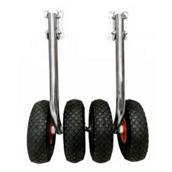 Двойные быстросъемные транцевые колеса 332 для лодки с надувным дном в Брянске Двойные быстросъемные транцевые колеса 332 для лодки с надувным дном в Брянске